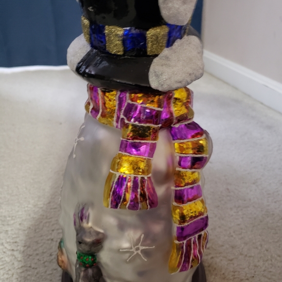 Thomas Pacconi Glass Snowman - Picture 2 of 2